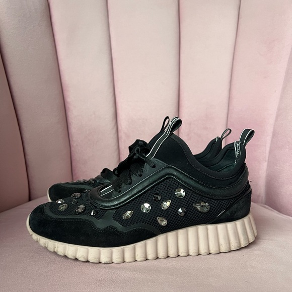 Ferragamo Women's Sneaker Cervino Embellished Low-Top Sneakers – US 6.5 Designer - Picture 5 of 13